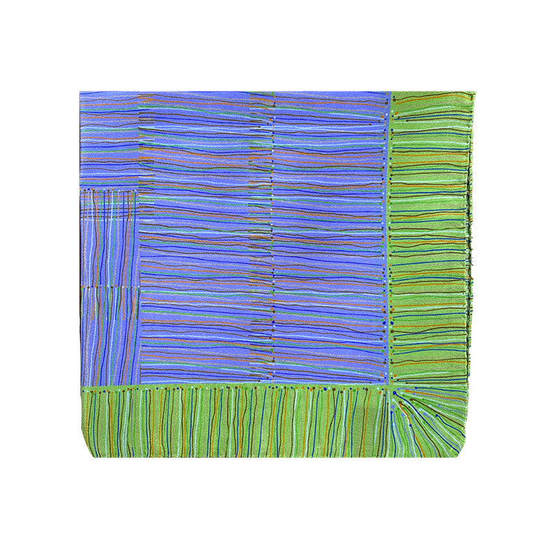 Foulard Silk + - 90 x 90 cm