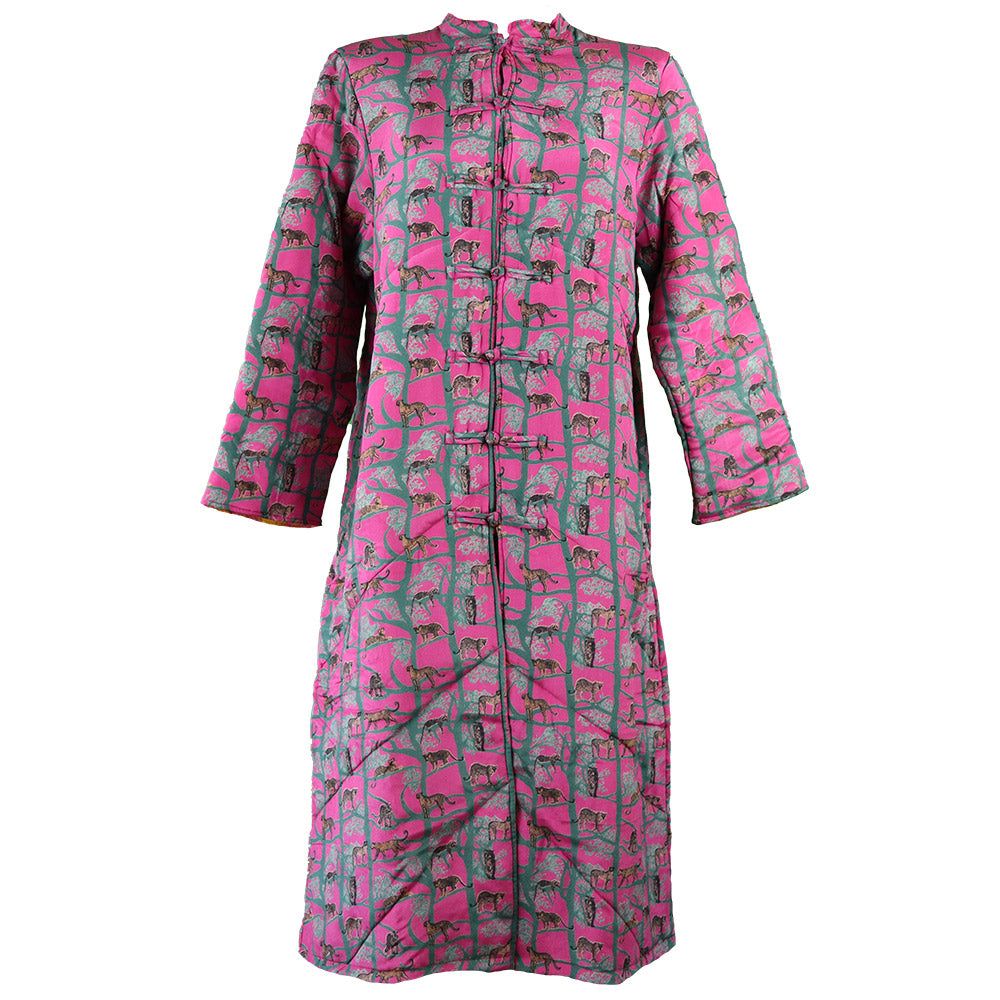 Silk - Long Quilted coat