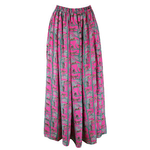 Silk . Long skirt