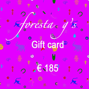Gift card € 185