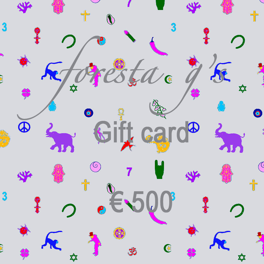 Gift card € 500